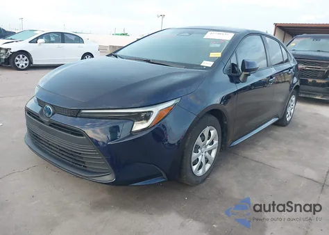 2023 Toyota Corolla Hybrid Le from USA, damaged, VIN JTDBCMFE1PJ014245